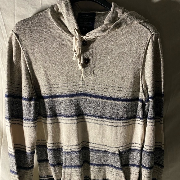 AM American Eagle Casual Hoodie Sweater Patterned - Picture 1 of 4